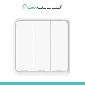 HOMCLOUD INTERRUTTORE SENZA FILI INTELLIGENTE ZIGBEE 3CH