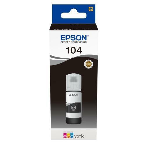 EPSON 104 ECOTANK ET2710 ET2720 ET4700 ET4750 BLACK