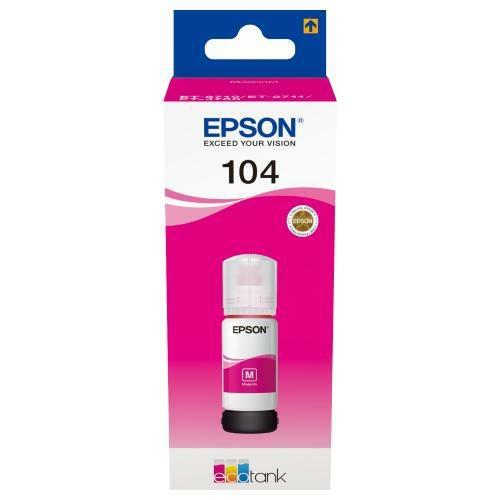 EPSON 104 ECOTANK ET2710 ET2720 ET4700 ET4750 MAGENTA