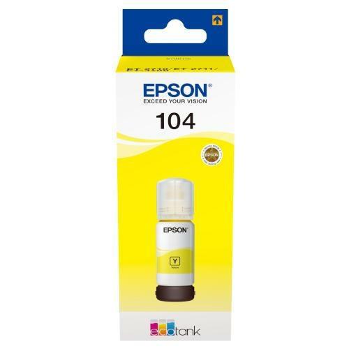 EPSON 104 ECOTANK ET2710 ET2720 ET4700 ET4750 YELLOW