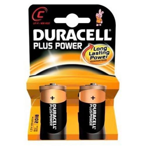 DURACELL LR14/MN1400 PLUS 1/2T MEZZA TORCIA