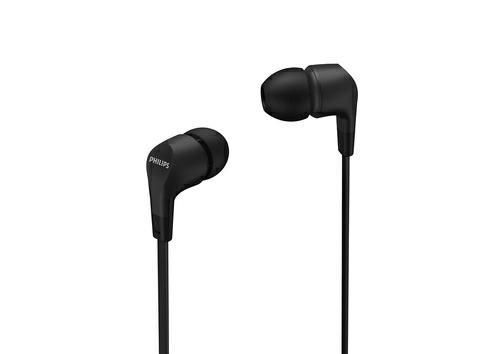 AURICOLARI PHILIPS CON MICROFONO JACK 3,5MM NERO