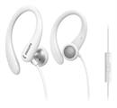 CUFFIE PHILIPS IN EAR SPORT CON MICROFONO WHITE