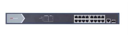 SWITCH HIKVISION 10/100/1000 16P POE +1P GBIT +1SFP UNMAN. 230W