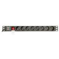 TECHMADE GEMBIRD PDU 8 PRESE SHUKO,1U,16A, CAVO 3MT