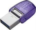 KINGSTON PEN DRIVE 128GB MICRO DUO 3C DUAL TYPE-A TYPE-C USB 3.0