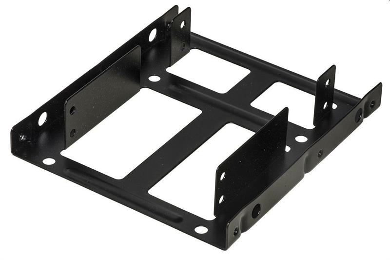 FRAME DI MONTAGGIO PER 2 HDD/SSD 2.5 SU ALLOGGIAMENTI 3.5