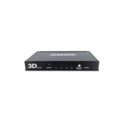 HDMI SWITCH MACH POWER V1.4 FHD 4*IN/1*OUT 3D 4K*2K +TELECOMANDO