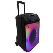 TROLLEY SPEAKER MAJESTIC 12 TWS BT/USB/AUX+MIC BLACK 116355 BK