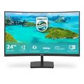 MONITOR PHILIPS 23.6 FHD 75HZ CURVED HDMI VGA MULTIMEDIALE