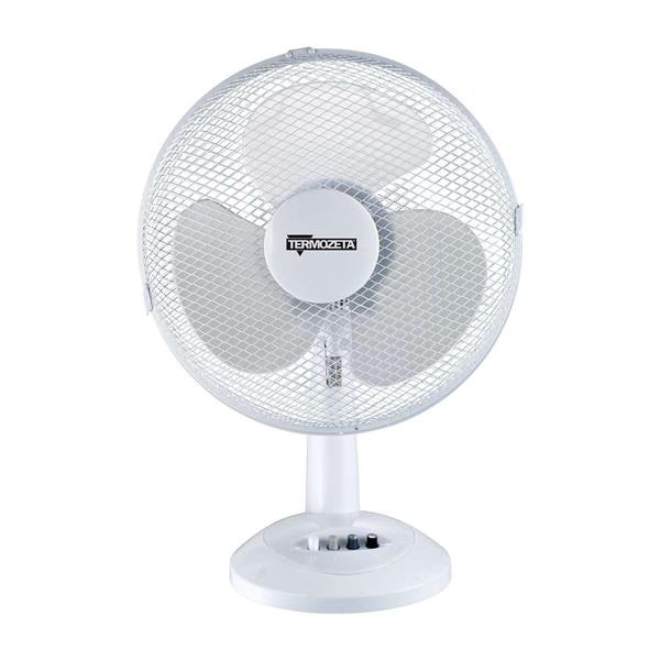 VENTILATORE DA TAVOLO TERMOZETA WINDZETA 30 BIANCO/GRIGIO