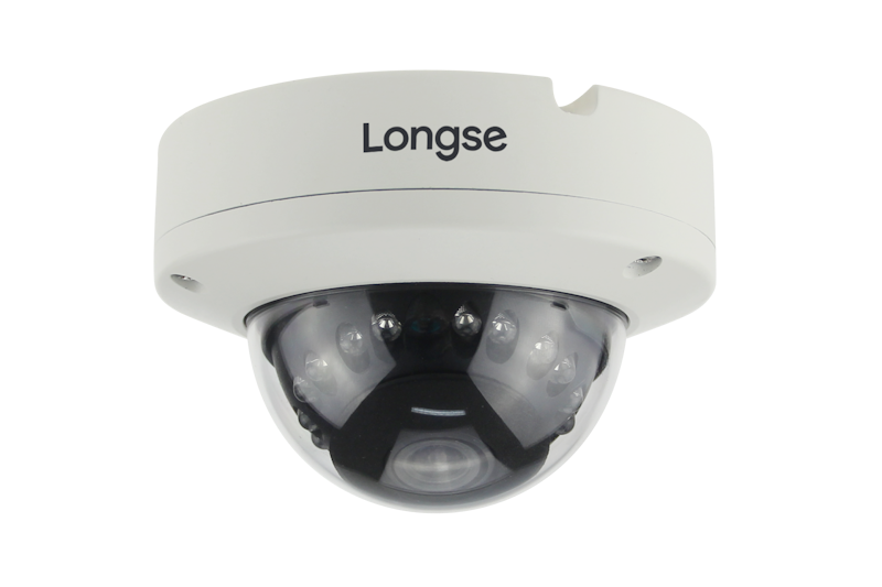 TELECAMERA LONGSE DOME IP 5MP H.265 2.7-13.5MM AF IR20M POE IP67