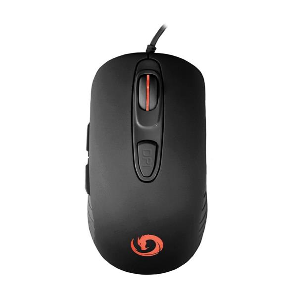 MOUSE NUWO GAMING LOKI BLACK 2400DPI REG. 6 TASTI ILL. RAINBOW