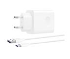 CARICABATTERIA HUAWEI SUPERCHARGE 22.5W + CAVO USB TYPE-C BIANCO