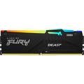 DIMM KINGSTON DDR5 16GB 5200MHZ FURY BEAST RGB