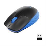 LOGITECH MOUSE M190 WIRELESS BLU