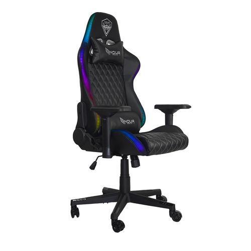 SEDIA GAMING NOUA MAO M9 RGB BLACK BRACCIOLI 4D BASE BUTTERFLY