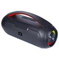 PORTABLE SPEAKER MAJESTIC 2*3 TWS BT/USB/MSD+MIC BATT.116111 BK