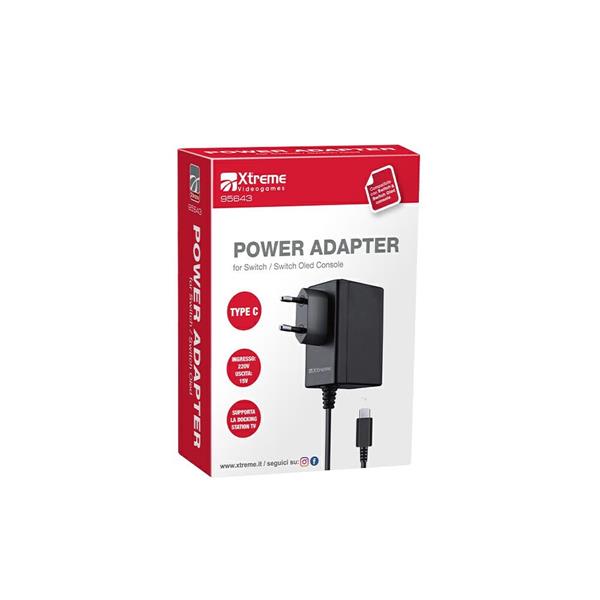 XTREME POWER ADAPTER IN 220V TYPE C FOR SWITCH/LITE E OLED