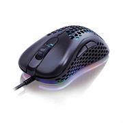 MOUSE GAMING MACH POWER USB 6 TASTI 6400DPI BLACK RGB 7*COLOR