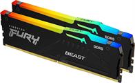 DIMM KINGSTON DDR5 32GB KIT (2*16GB) 5600MHZ FURY BEAST RGB