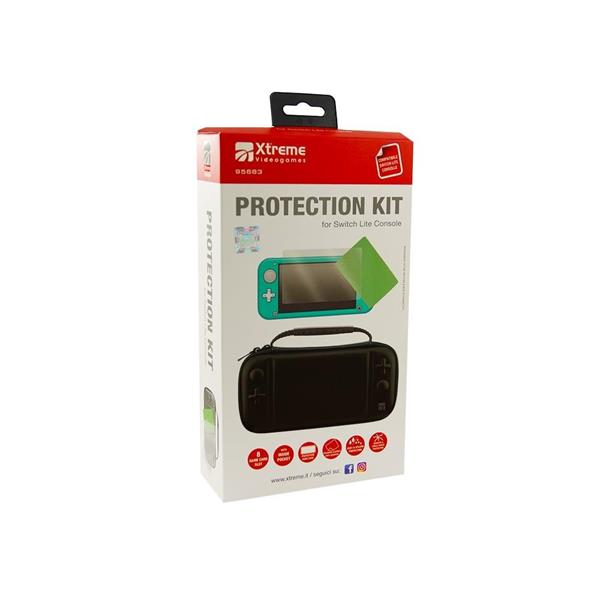 PROTECTION KIT XTREME PER NINTENDO SWITCH LITE BLACK