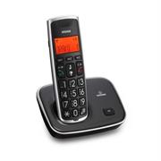 TELEFONO CORDLESS BRONDI BRAVO GOLD 2 BLACK BIG DIG. VIVAVOCE