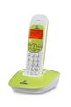 TELEFONO CORDLESS BRONDI NICE BIANCO-VERDE VIVAVOCE DISPLAY RETR