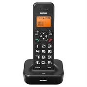 TELEFONO CORDLESS BRONDI BRAVO STAR NERO BIG DIG. VIVAV