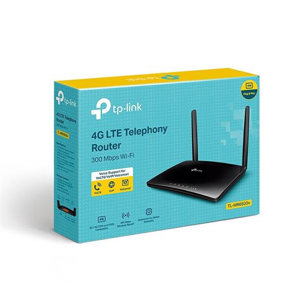 ROUTER TP-LINK 4G VOLTE SIM SLOT 300N 2LAN 1WAN RJ11 S