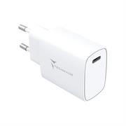 TECHMADE CARICABATTERIE 20W 1 PORTA USB-C OUTPUT FAST CHARGE