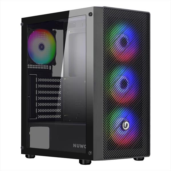 CASE ATX NUWO RODAN R603 BLACK 0.5MM SPCC USB3 CS0303PW-R603K547