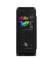 CASE NOUA ATX NOOB X6 BLACK 0.5MM SPCC 3*U3 FAN ARGB 5V SIDE GLA