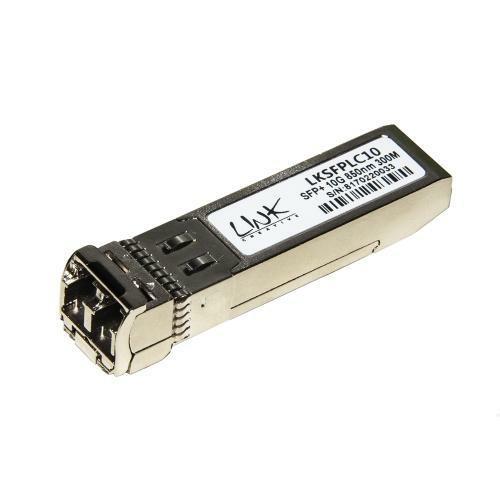 LINK MODULO MINIGBIC (SFP+) MM LC DUP 10GBPS 850NM 300MT CON DDM