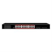 LINK SWITCH 24P GBLAN POE 400W CON 2P SFP