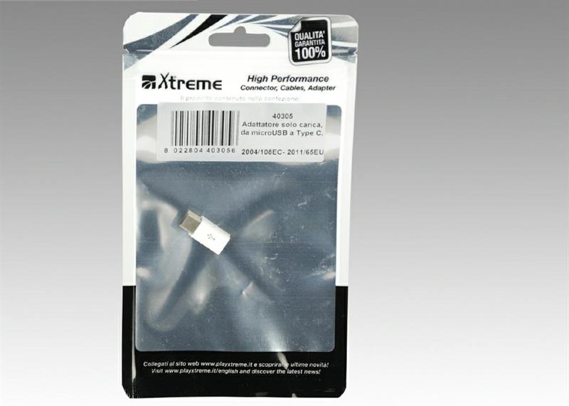 ADATTATORE USBXTREME MICRO USB F TO MICRO USB TYPE C