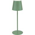 LAMPADA DA TAVOLO MAJESTIC RICARICABILE SENZA FILO VERDE