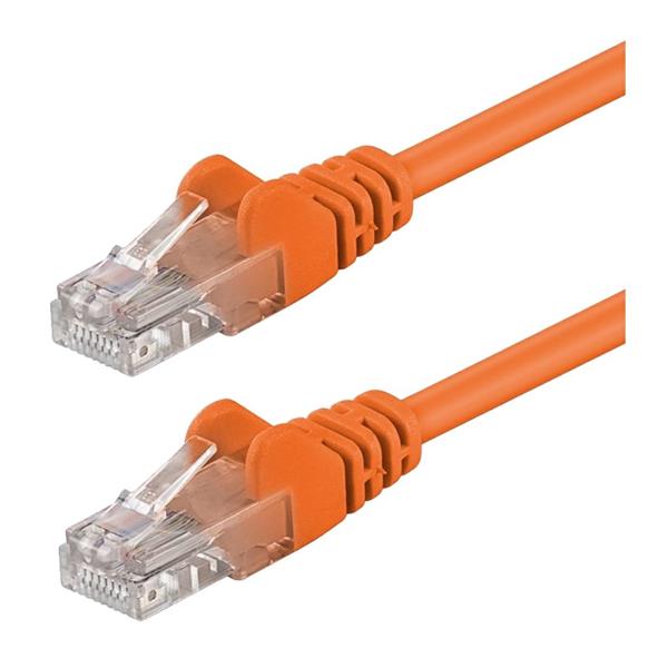 PATCH CORD HIKVISION CAT.6 U/UTP 0.5MT 24AWG CU ORANGE 307400624