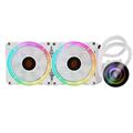 DISSIPATORE CPU NOUA LIQUID SIBERIUS TR240 WHITE RAINBOW RGB