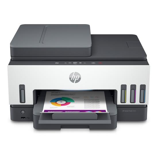 MULTIFUNZIONE INKJET COLORE HP SMART TANK 7605 WIFI LAN USB FAX