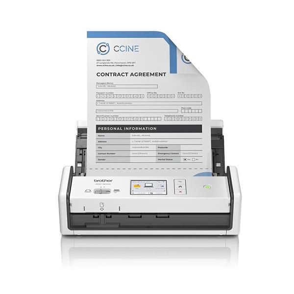 SCANNER DOCUMENTALE BROTHER A4 DUAL CIS 30PPM/60IPM ADF WIFI USB