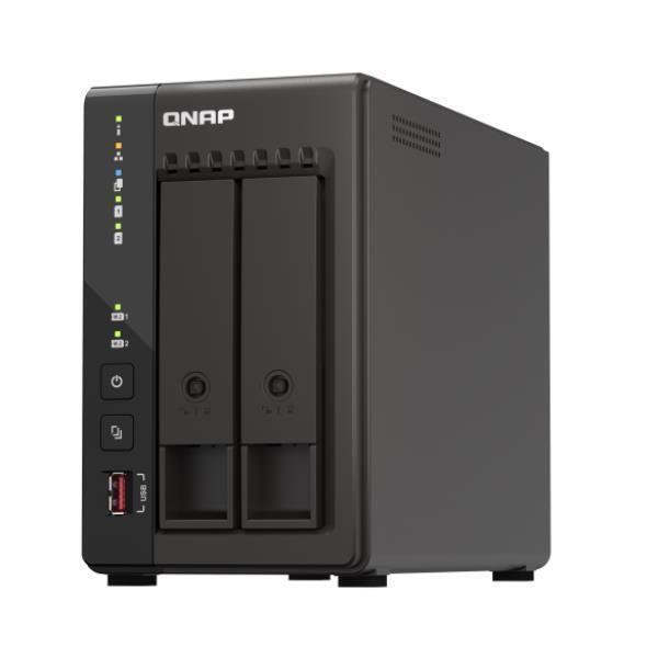 NAS QNAP 2*BAY SATA 2.5/3.5 2*M.2 2*2.5GBLAN RAID JBOD