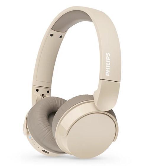 CUFFIE PHILIPS WIRELESSO CON MICROFONO BEIGE