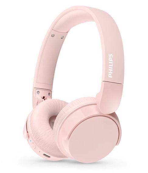 CUFFIE PHILIPS WIRELESSO CON MICROFONO ROSA