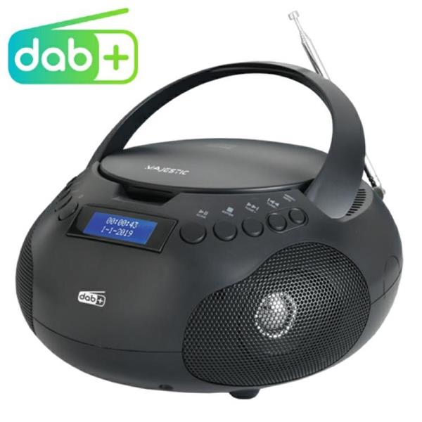 LETTORE CD PORTATILE AUDIOLA/MAJESTIC DAB+ AUX-IN