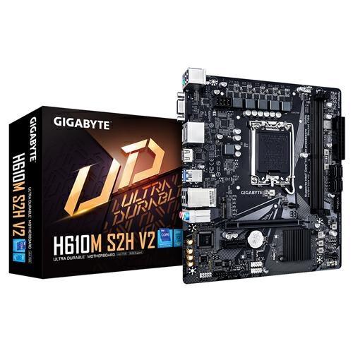 MB GIGABYTE H610M S2H V2 DDR5 SKT 1700 *12/13/14 GEN.* HDMI DP