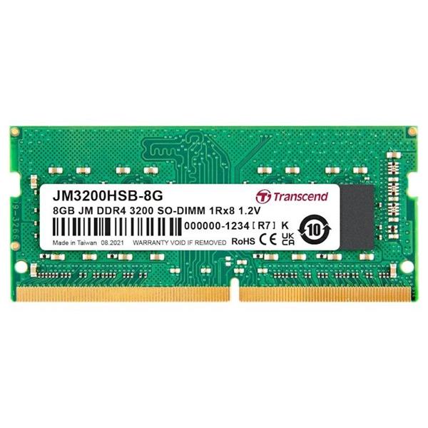 SO-DIMM TRANSCEND DDR4 8GB 3200MHZ