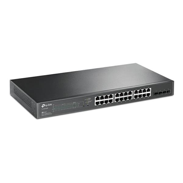 SWITCH SMART TP-LINK OMADA 24P GIGABIT POE+ 4*SLOT SFP