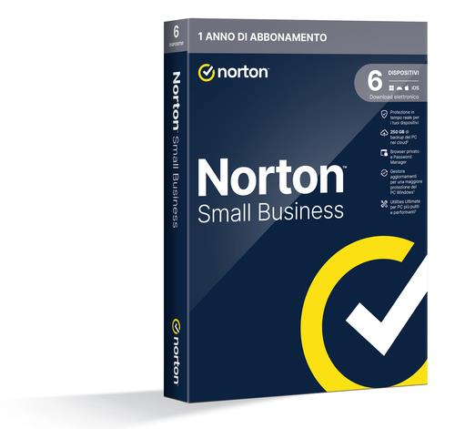 NORTON SMALL BUSINESS 6 USERS 1 YEAR 250GB CLOUD