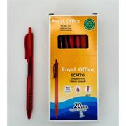 PENNE SF ROYAL A SCATTO R20 1.0mm ROSSE CF.20PZ